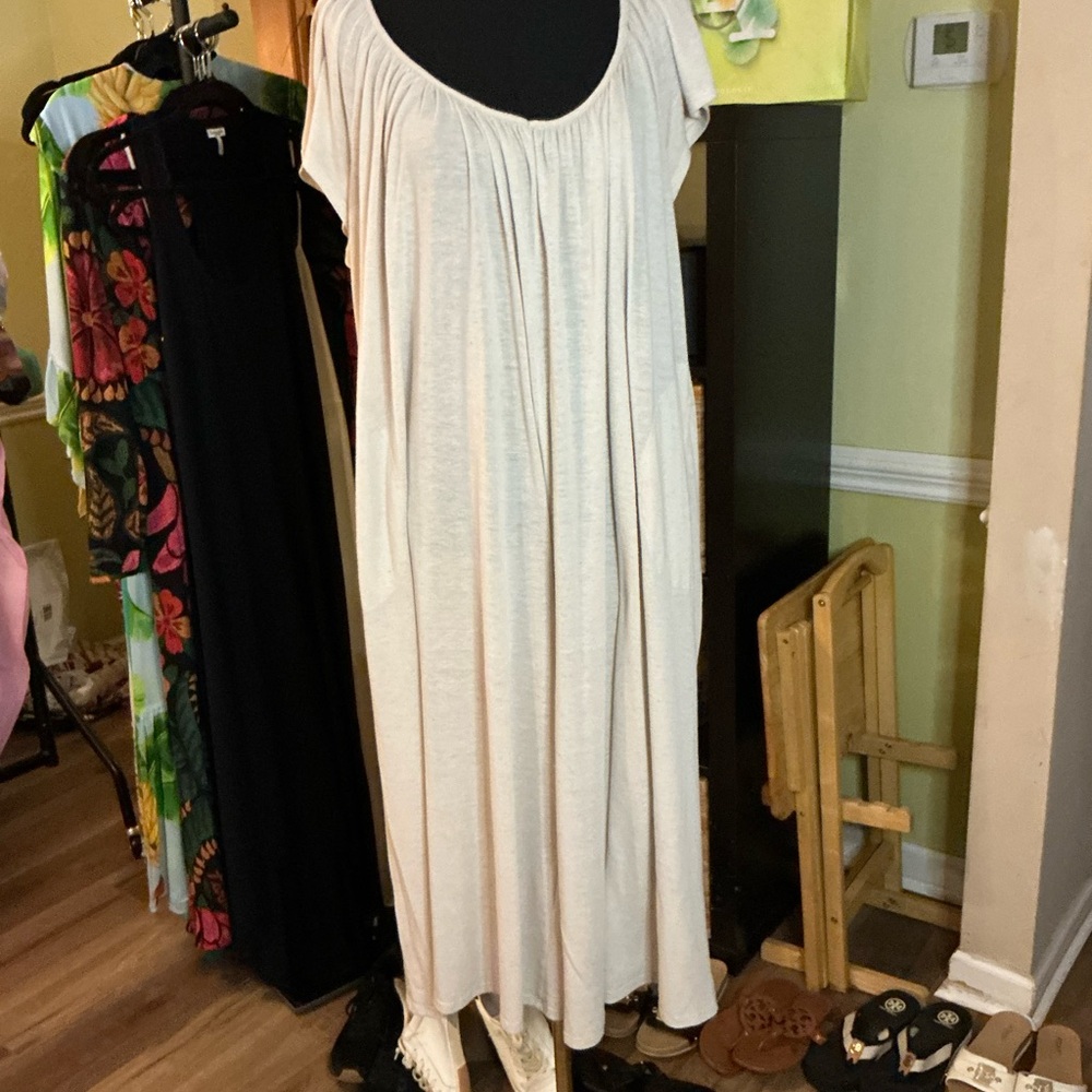 Free People TAE One-Piece Romper - XS - Oatmeal - Picture 5 of 5